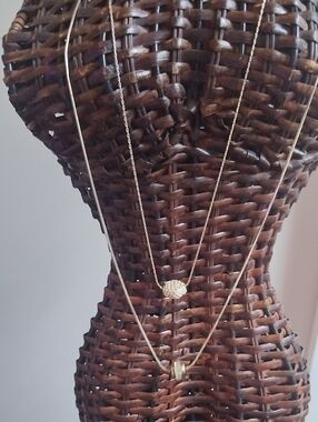 Chico's Gold-Tone Layered Pendant Necklace Set - Elegant Women’s Jewelry